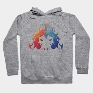 French unicorn Hoodie